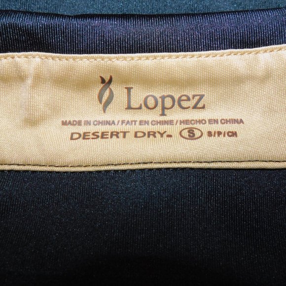 Nancy Lopez Womens S Desert Dry Black with Gold Detail Golf polo Shirt - Picture 5 of 9